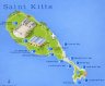 St. Kitts map