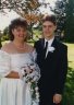 Patrick and Jodi at her wedding July 24, 1993